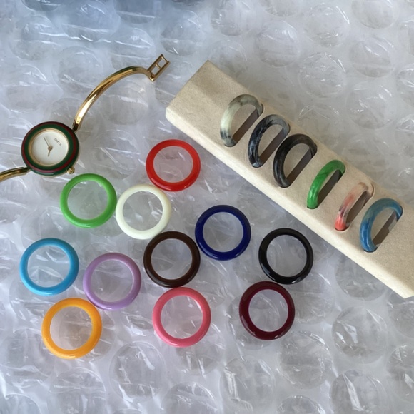 Vintage Gucci 11/12.2 Interchangeable Bezel Watch Near Mint Preowned Condition - Picture 5 of 16